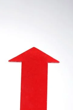 Red arrow Stock Photos