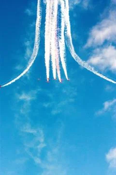 Red Arrows Display Team Stock Photos
