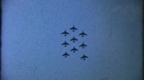 RED ARROWS 動画素材 10580101