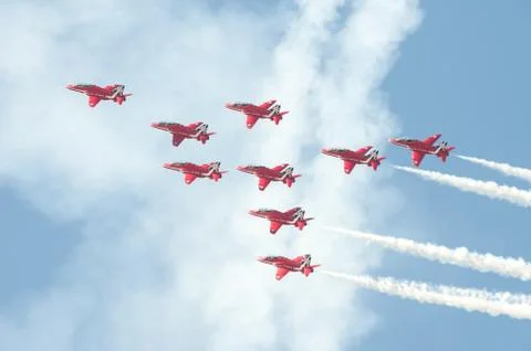 Red Arrows Stock Photos