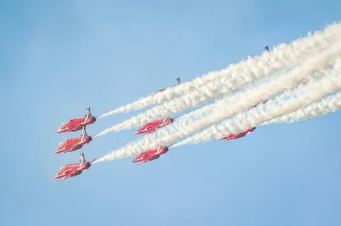 Red Arrows Stock Photos