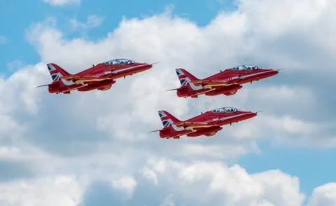 Red Arrows Stock Photos