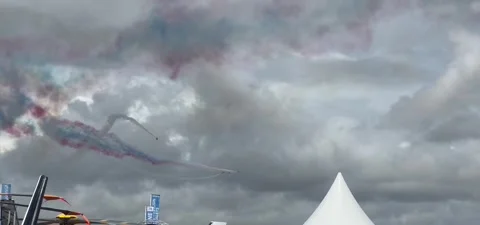 Red Arrows RIAT 2023 Stock Footage 246473949