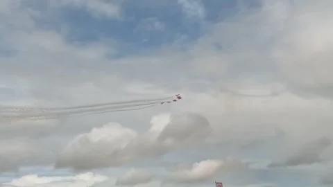 Red Arrows RIAT 2023 Stock Footage 246473985