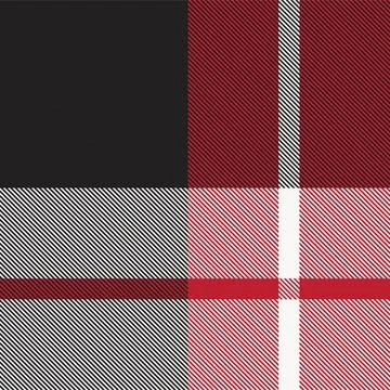 Red Asymmetric Plaid textured Seamless Pattern Design Stock Illustration
