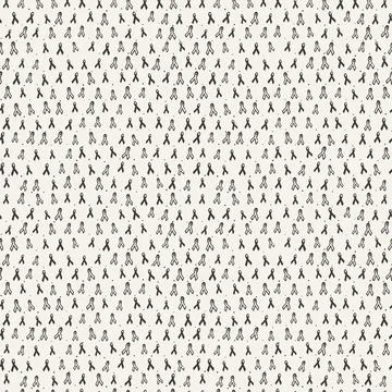 Red awareness ribbon seamless pattern, dark grey ribbons on light beige bac.. Illustrazione stock