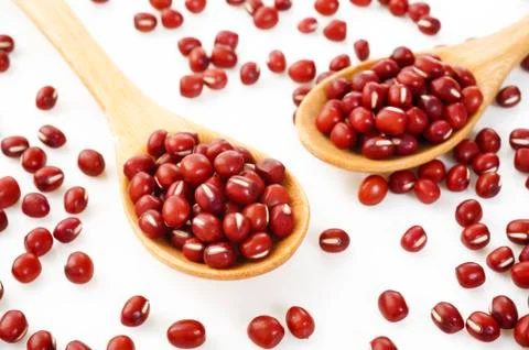 Red azuki beans Stock Photos