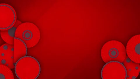 Red Back &amp; Flower2-sh Stock Footage 172011668