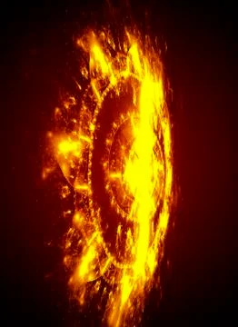 Red background. abstract design. red and white. Stock Illustration