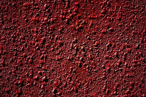 Red background and abstract background, uneven surface, coating abstract. Wal Stock Illustration