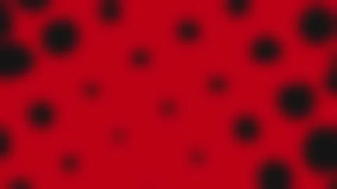 Red background with black circular spots Видео 340414243