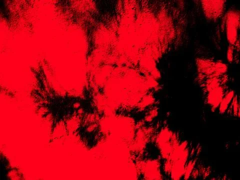 Red background with black elements. Abstract red-and-black background. Illustrazione stock