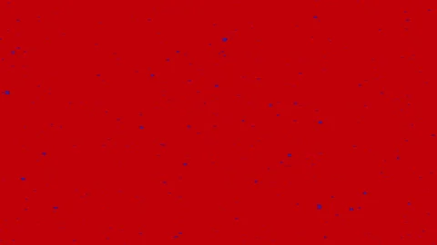 Red background with blue dots particle Stock Footage 310999652