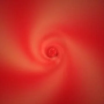 Red background, bright red texture, real photo, spiral and glare. 库存照片