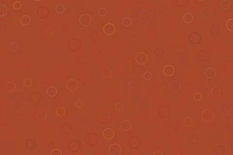Red background with colorful circle patterns and dots Stock Photos