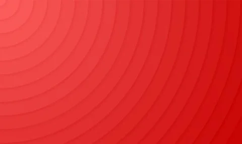 Red Background Curved Lines Stacked Stock Illustration
