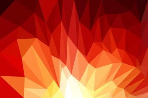 Red background, design, web, abstract, low poly Stock Illustration