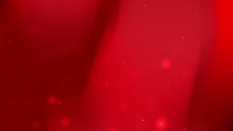 Red background with diffused light and bright particles Video stock 299767114
