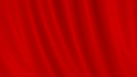 Red background fabric fluttering from the wind. Stock Footage 98506897