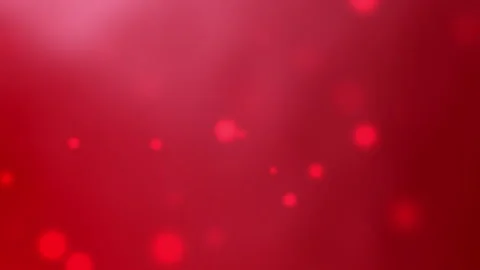 Red background features blurry light red circles Video stock 297619957