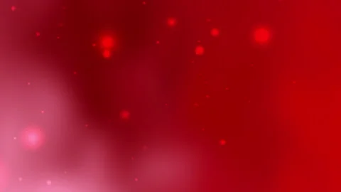 Red background features small bright red particles Vidéo 297621585