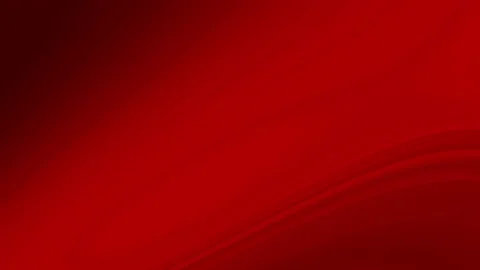 Red background features subtle curved lines varying shades. Stock Footage 307652502