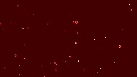Red background, fiery bokeh effect, abstraction, moving in different direct.. Stock Footage 250624510