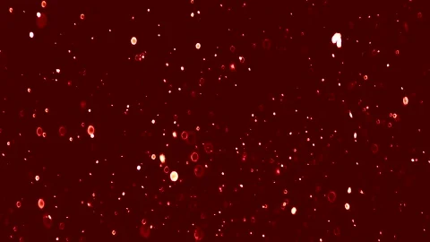 Red background, fiery bokeh effect, abstraction, moving in different direct.. Stock Footage 250625526