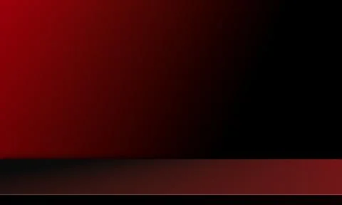 Red background floor wall dark studio room premium luxury backdrop mockup Stock Photos