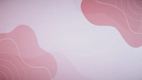 Red Background With Fluid Gradient Wavy Shapes Stock Footage 220423485