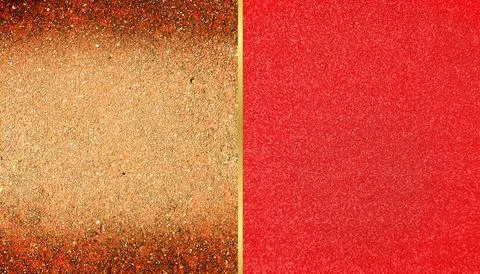 Red background with glitter textured Stock Illustration