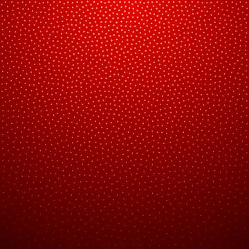 This is a red background with gold dots Stock Illustration