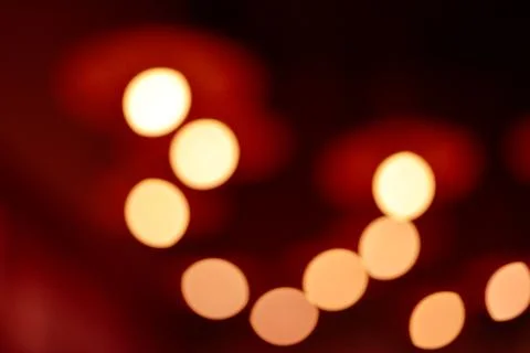 Red background, light of the lamp, night Stock Photos