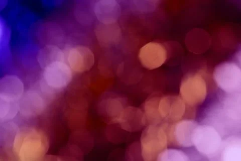 Red background or texture with lots of bokeh Stock Photos