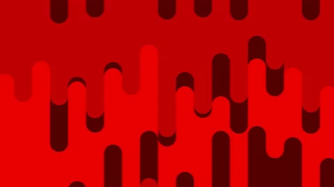 Red background with painted elements	 Stock Footage 233605266
