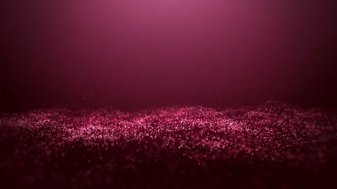Red background of particles. Abstract glowing red dots. Christmas red sexy,.. Video stock 297012668