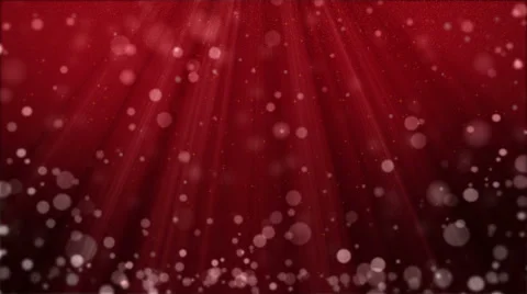 Red Background With Particles and Spotlights Video stock 45900997