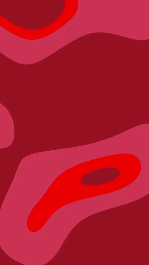 Red Background Patterns Smooth Organic Flows Vertical Stock Footage 310347801