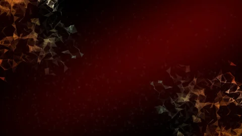 Red Background Plexus Stock Footage 117705961