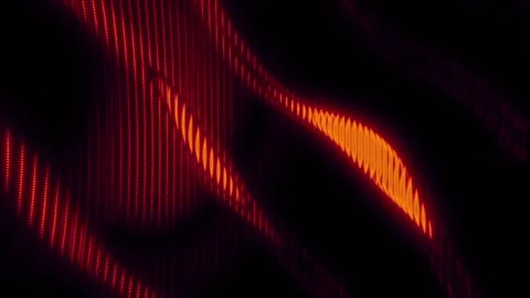 Red Background With Pulsing And Wriggling Stock-Footage 135682941