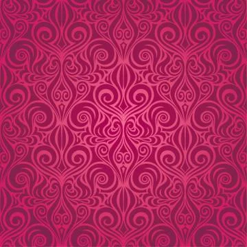 Red background repeatable design Stock Illustration
