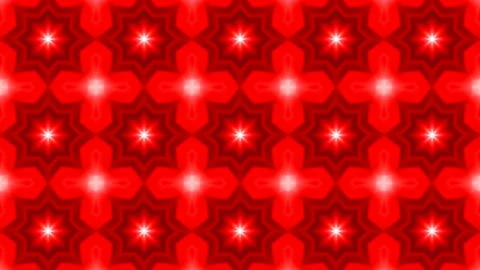 Red background with repeating white neon star pattern animation loop Stock Footage 291965892