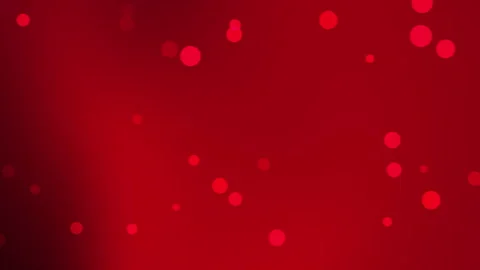 Red background with scattered blurred lights great for holiday Stock Footage 326046971