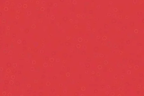 Red background with small circular and square patterns Stock Illustration