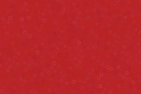 Red background with small scattered circle patterns Stockillustratie