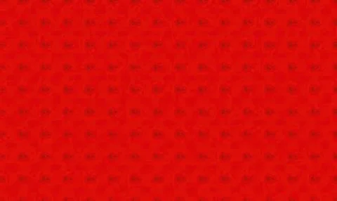 Red background with small strawberry pattern design Stock Illustration