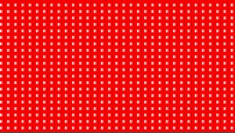 Red background with small white squares in a grid pattern Stock Illustration