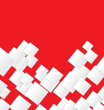 Red background square Illustrazione stock