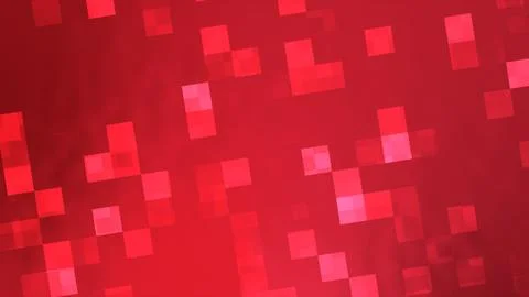 Red background square pattern Illustrazione stock