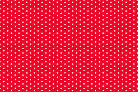 Red background with star shape pattern Stock Illustration